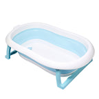 Bubble Basin Foldable Bath Tub For Babies -Light Blue - MOTHERLY