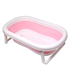 Bubble Basin Foldable Bath Tub For Babies -Pink