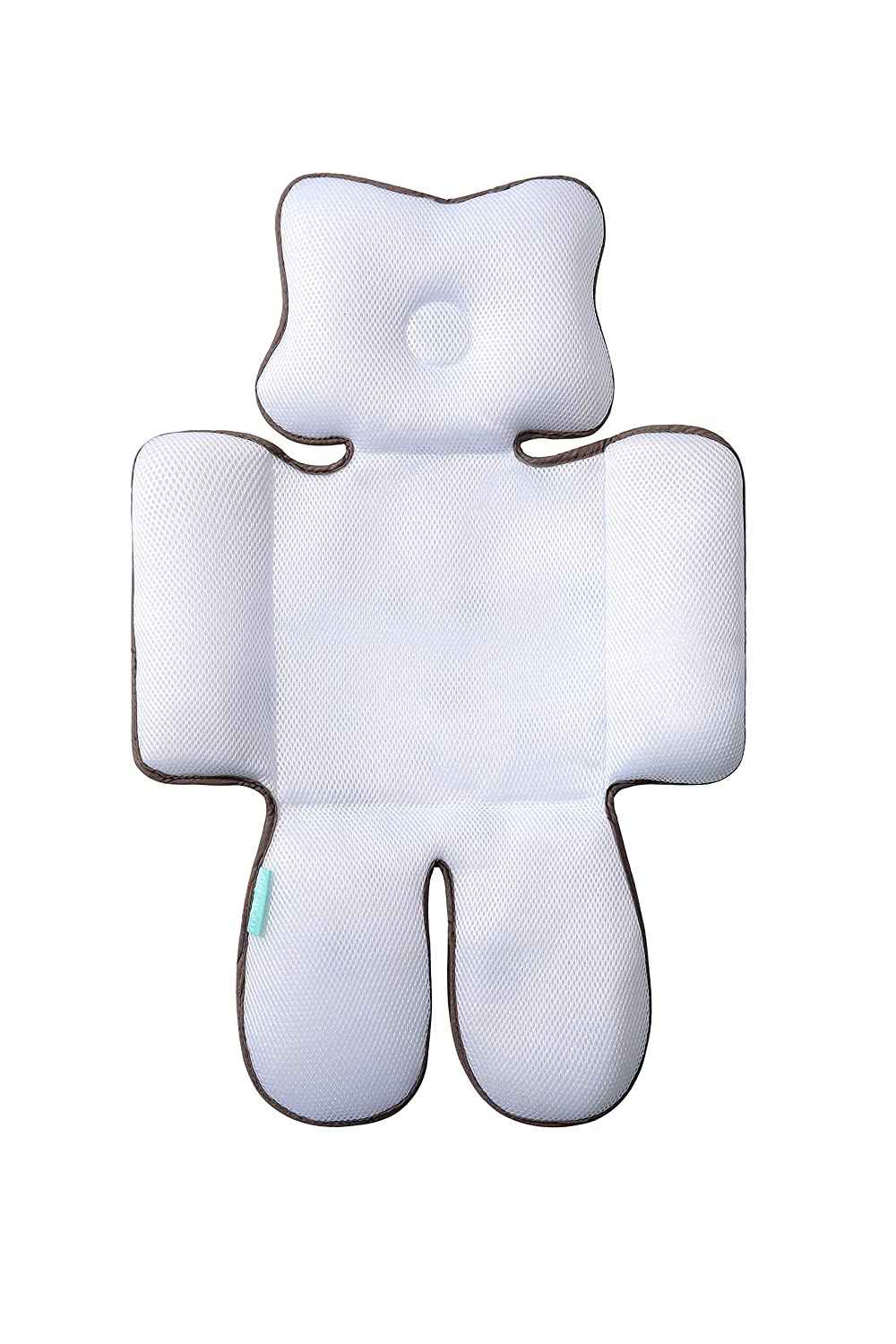 Starry Sky Baby Stroller Seat Cushion - Grey Star