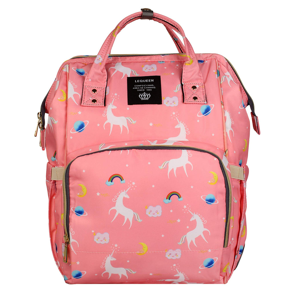 Motherly Elegant Diaper Bag for Mothers for Travel, Maternity Bag for Newborn Baby, Mothers Travelling Bag, Multipocket Water Resistant Baby Bag, Hospital Bag for Moms with Warranty - MOTHERLY