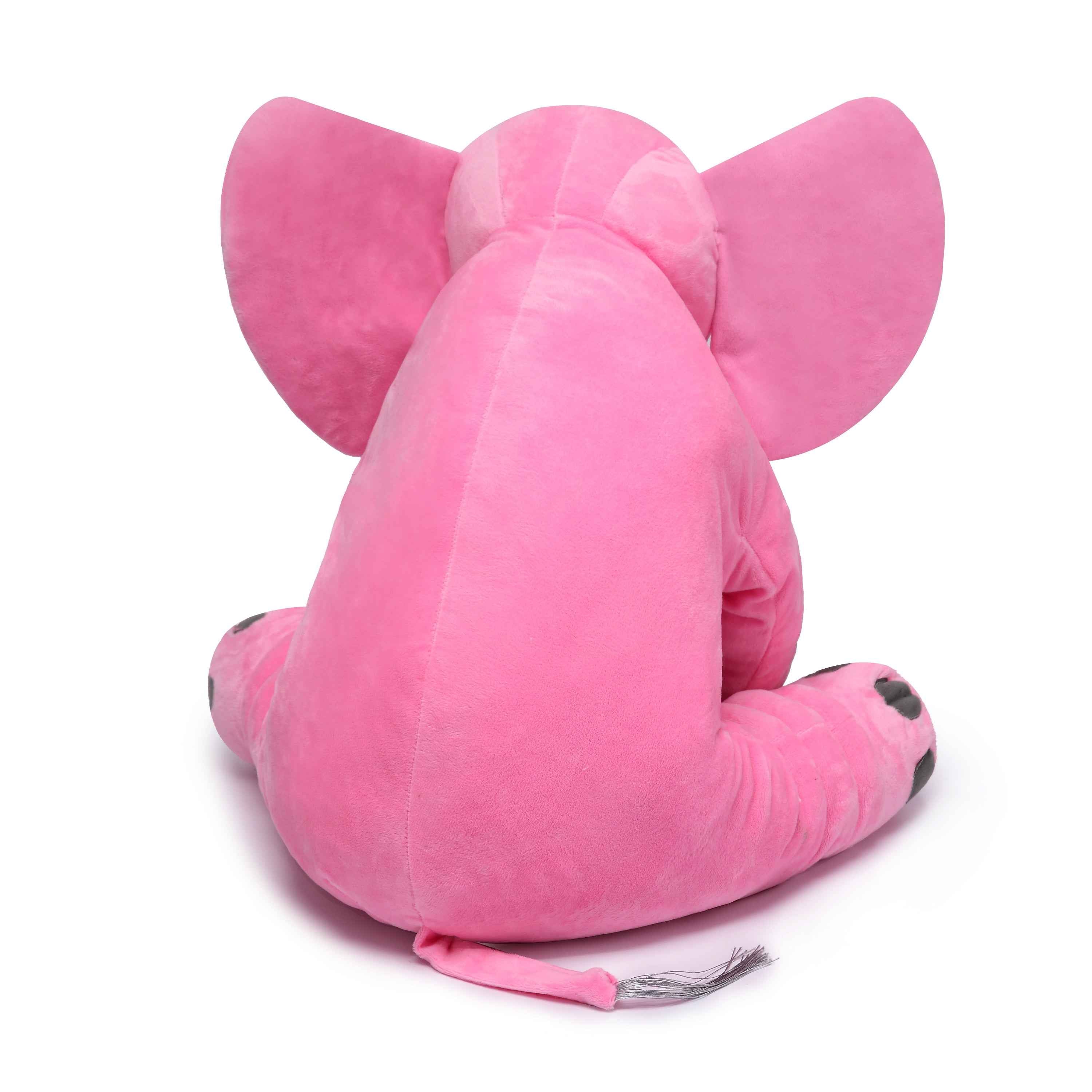 Elephant Plush Toy - Pink