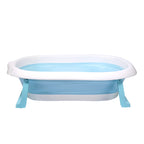 Bubble Basin Foldable Bath Tub For Babies -Light Blue - MOTHERLY