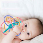Baby Teether Tube Rattle Toy