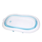 Bubble Basin Foldable Bath Tub For Babies -Light Blue - MOTHERLY