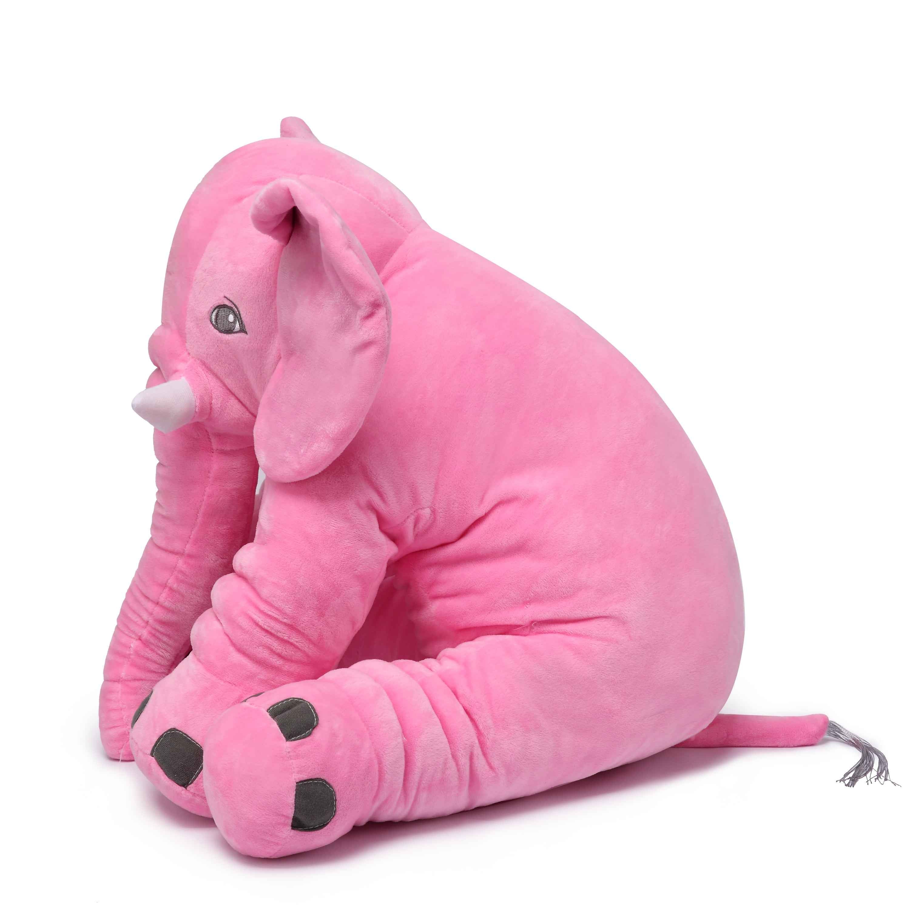 Elephant Plush Toy - Pink