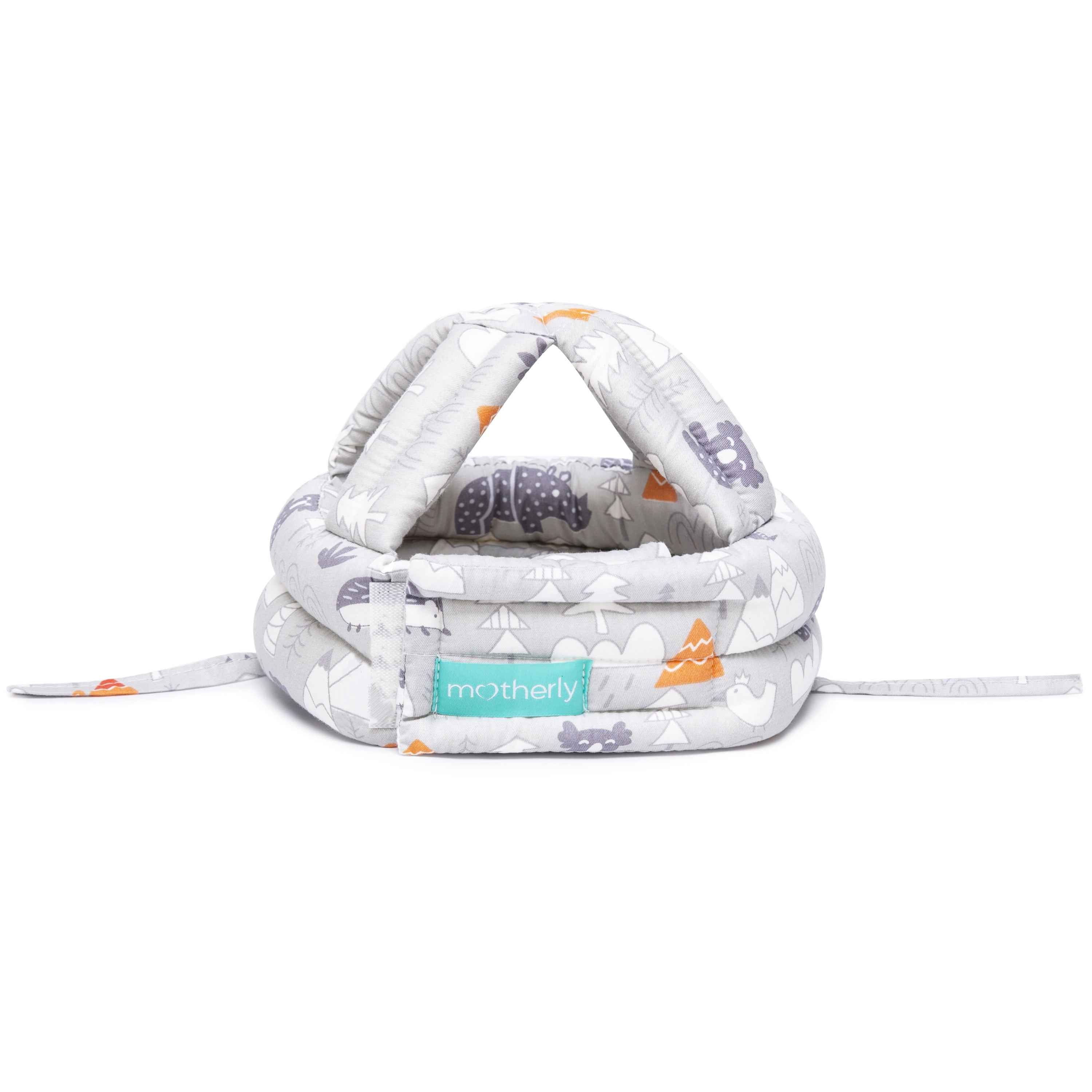 Safety Baby Helmet - Grey Forest