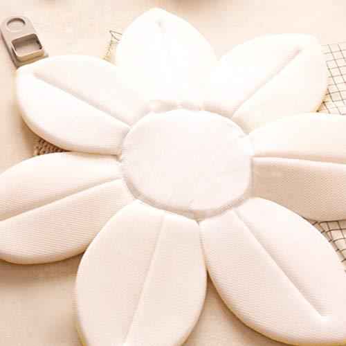 Budding Blooms Baby Bath Pad - White Yellow