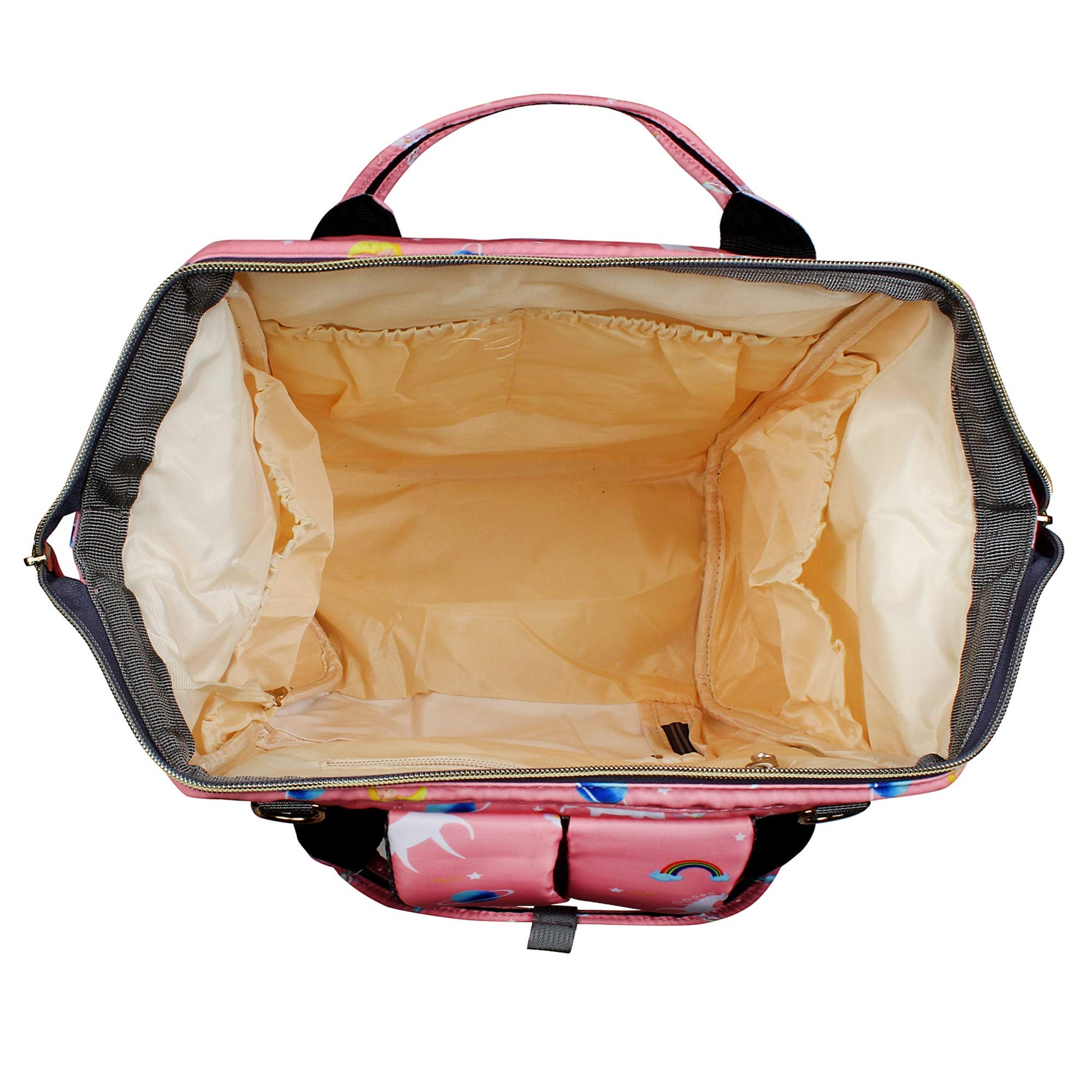 Motherly Elegant Diaper Bag for Mothers for Travel, Maternity Bag for Newborn Baby, Mothers Travelling Bag, Multipocket Water Resistant Baby Bag, Hospital Bag for Moms with Warranty - MOTHERLY
