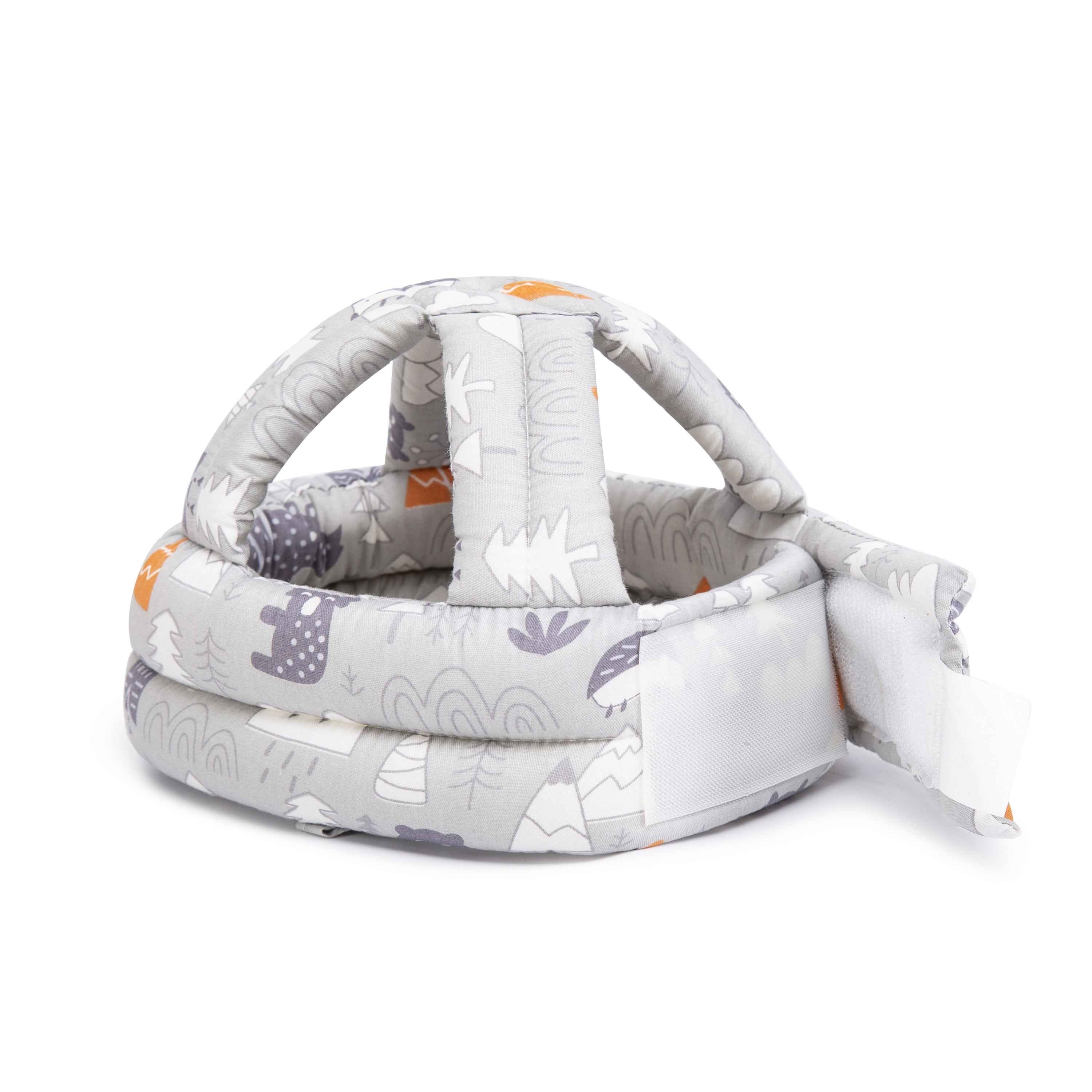 Safety Baby Helmet - Grey Forest