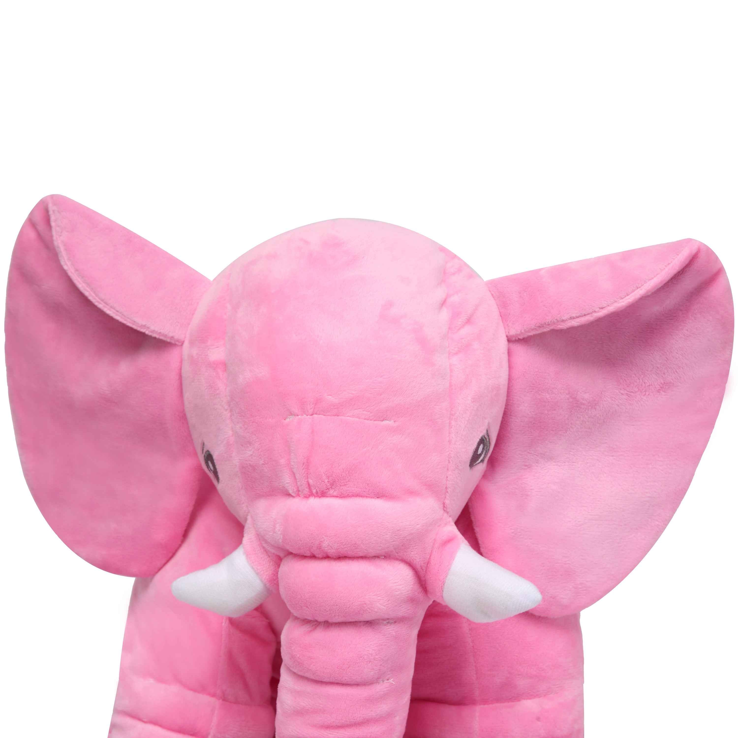 Elephant Plush Toy - Pink