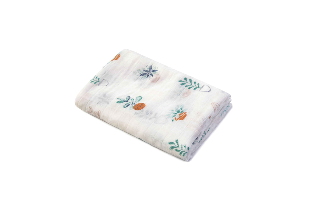Swaddle Wrap Blankets -Potted Plants