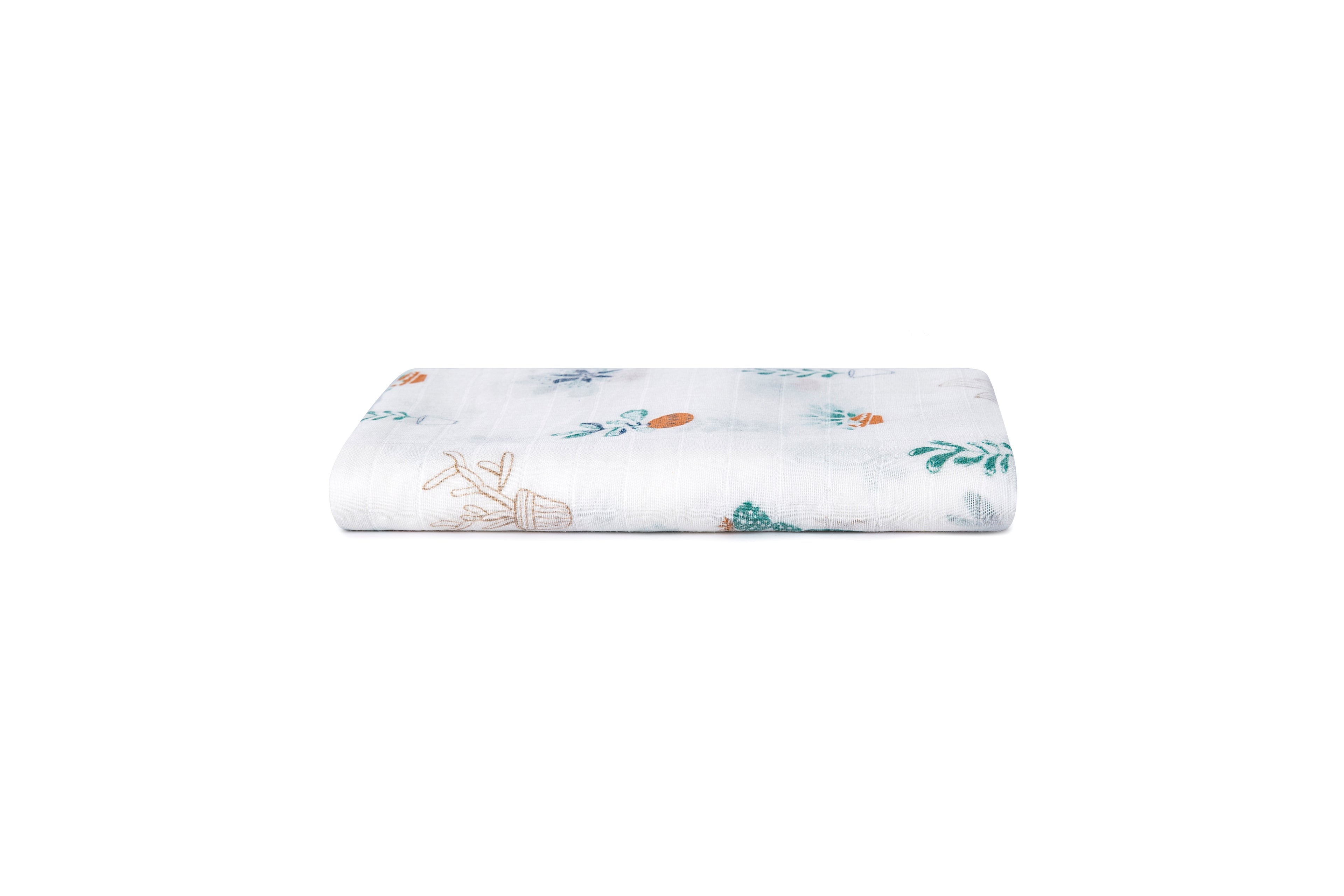 Swaddle Wrap Blankets -Potted Plants - MOTHERLY