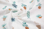 Swaddle Wrap Blankets -Potted Plants