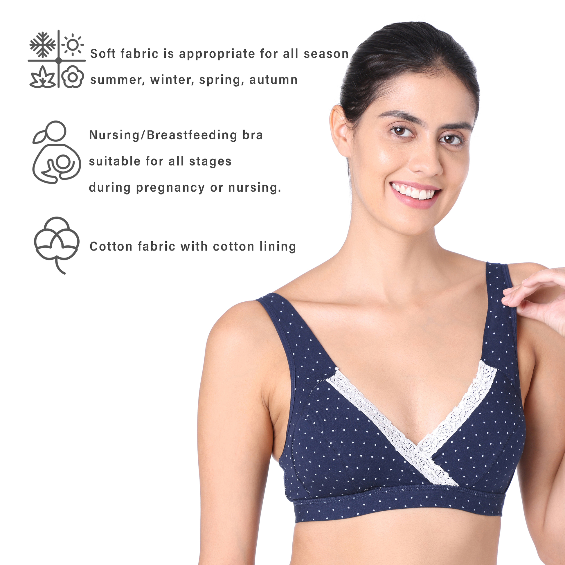 Savory Collection Nursing Bra - MOTHERLY