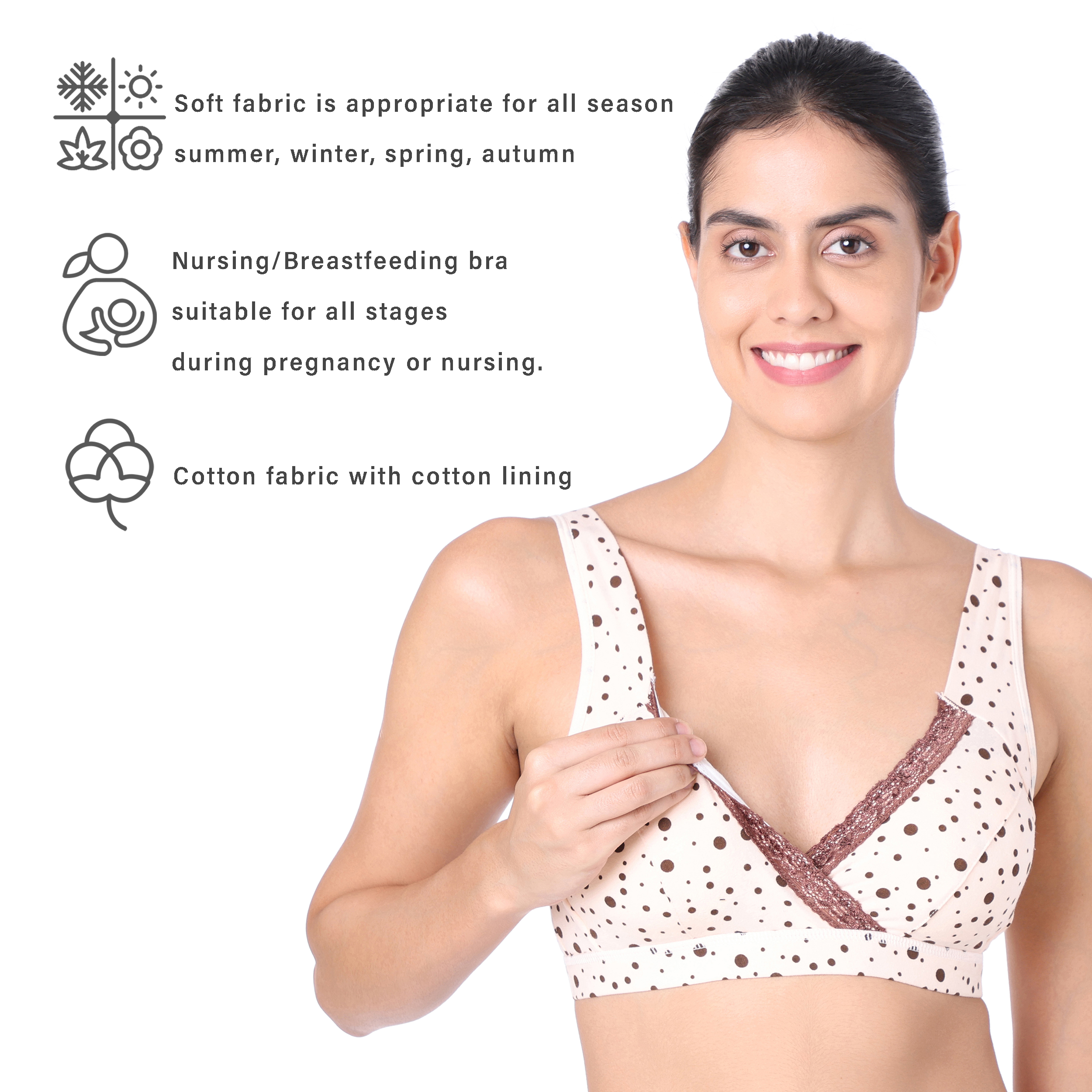 Savory Collection Nursing Bra - MOTHERLY