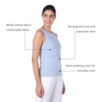 Cushy Touch Camisole N Suspender Skirt for Nursing Moms - MOTHERLY