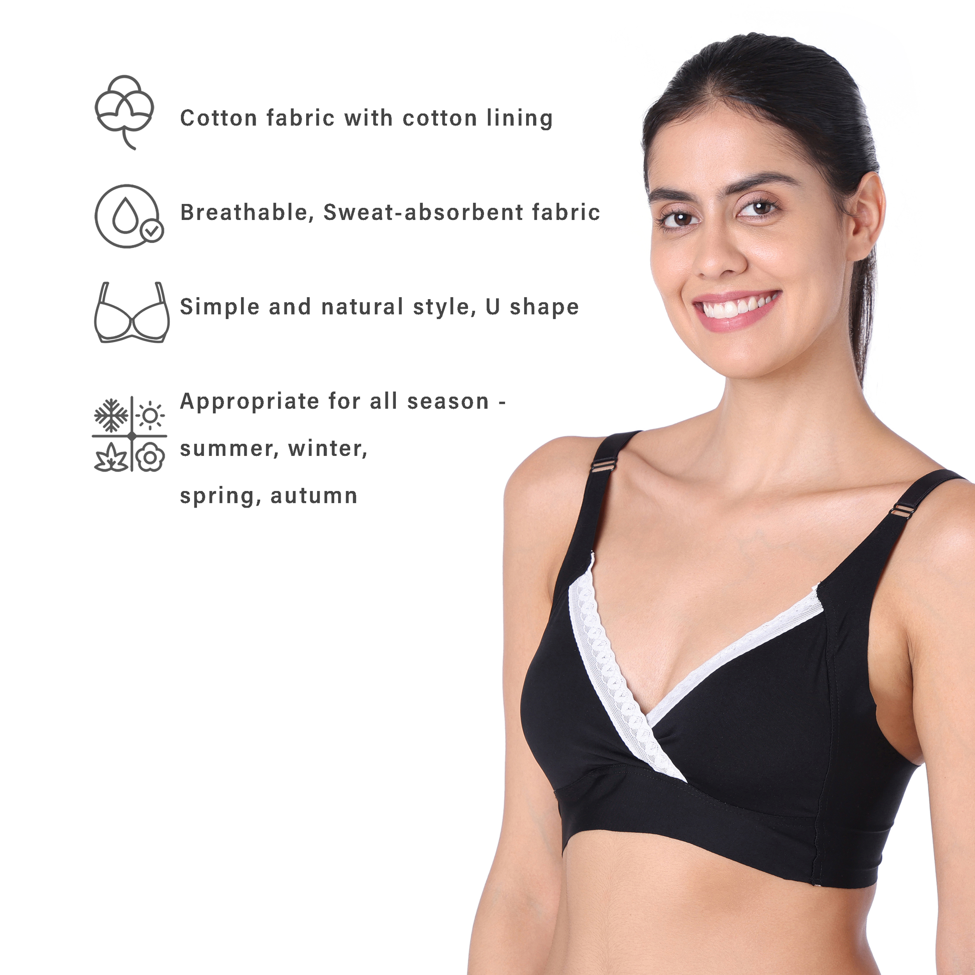 Soul Soft Collection Nursing Bra - MOTHERLY