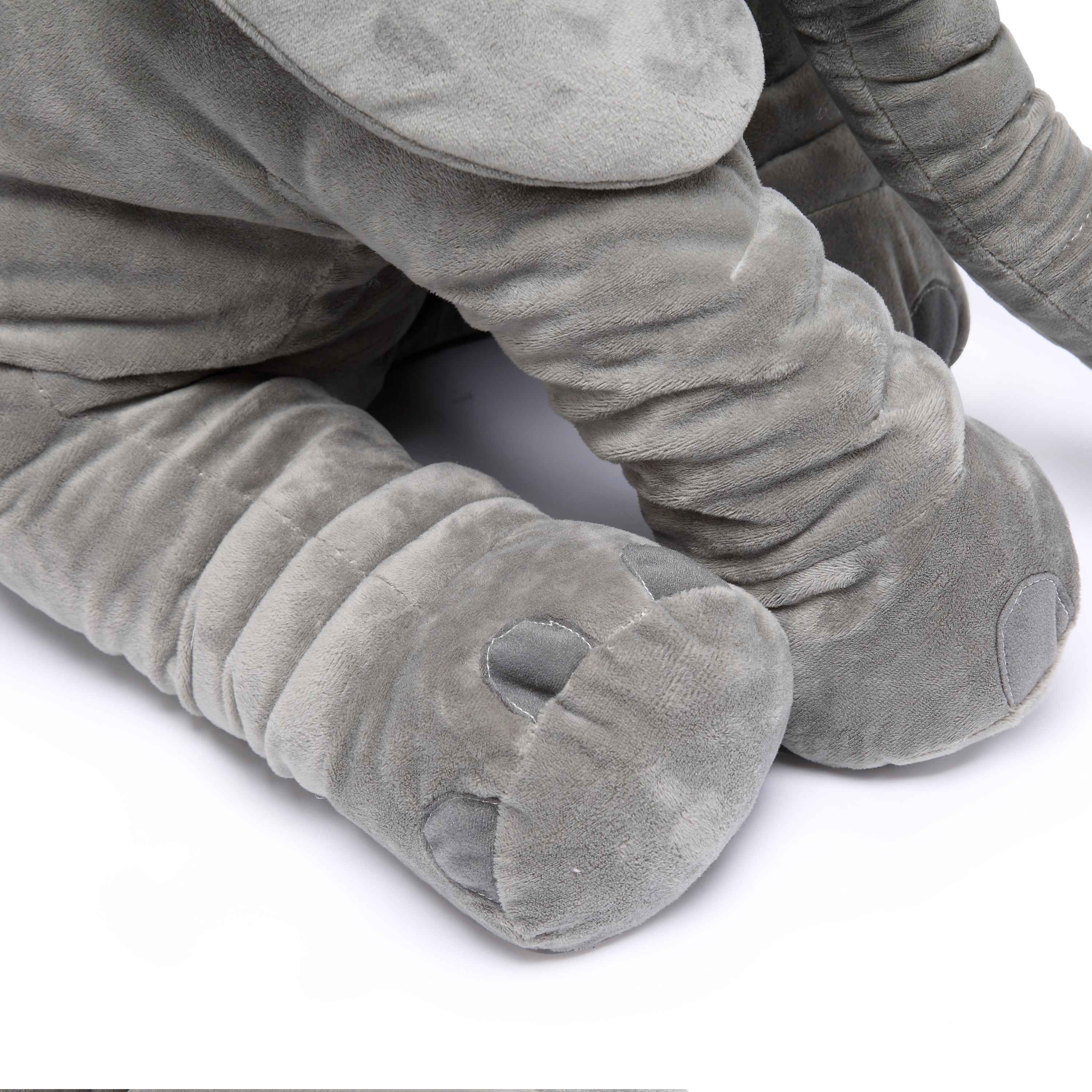 Elephant Plush Toy - Gray