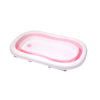 Bubble Basin Foldable Bath Tub For Babies -Pink - MOTHERLY