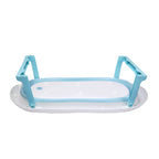 Bubble Basin Foldable Bath Tub For Babies -Light Blue - MOTHERLY