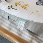 Pearly Parlor Baby Bed Nest With Pillow -Gray Giraffe