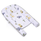 Pearly Parlor Baby Bed Nest With Pillow -Gray Giraffe