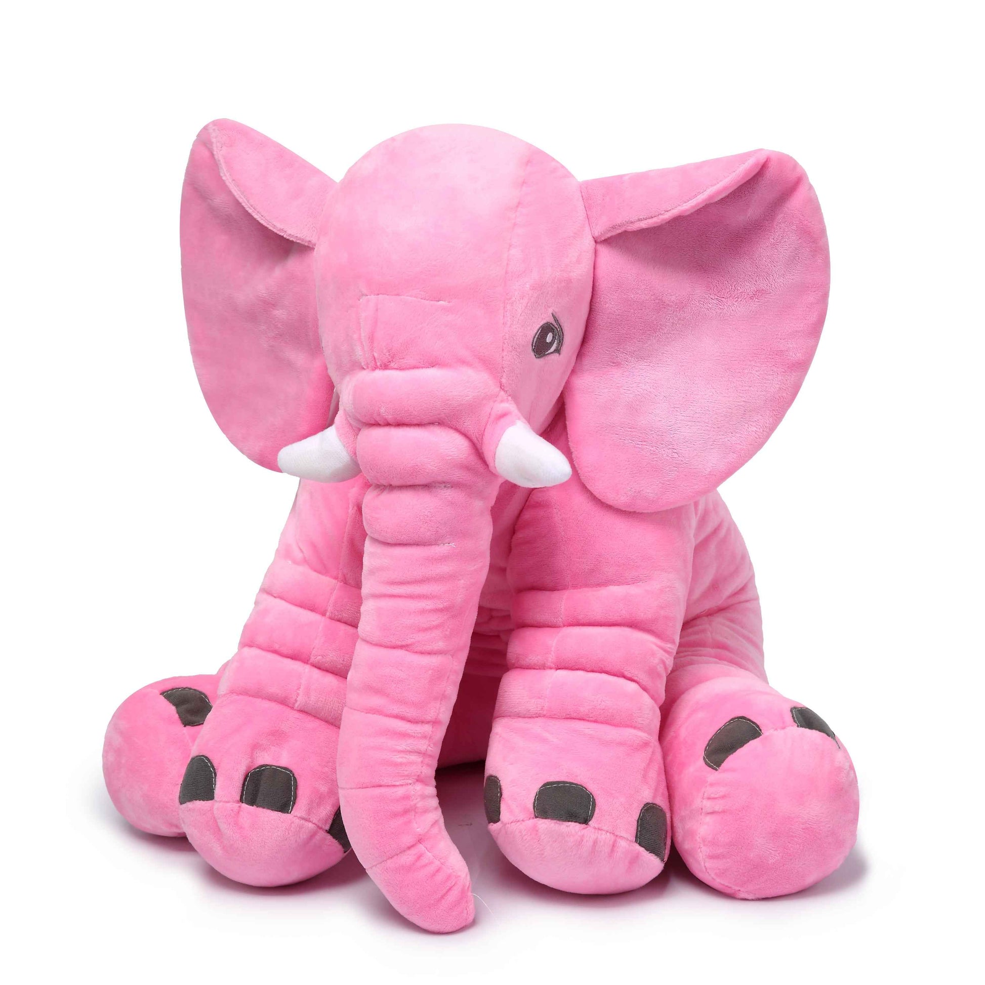 Elephant Plush Toy - Pink
