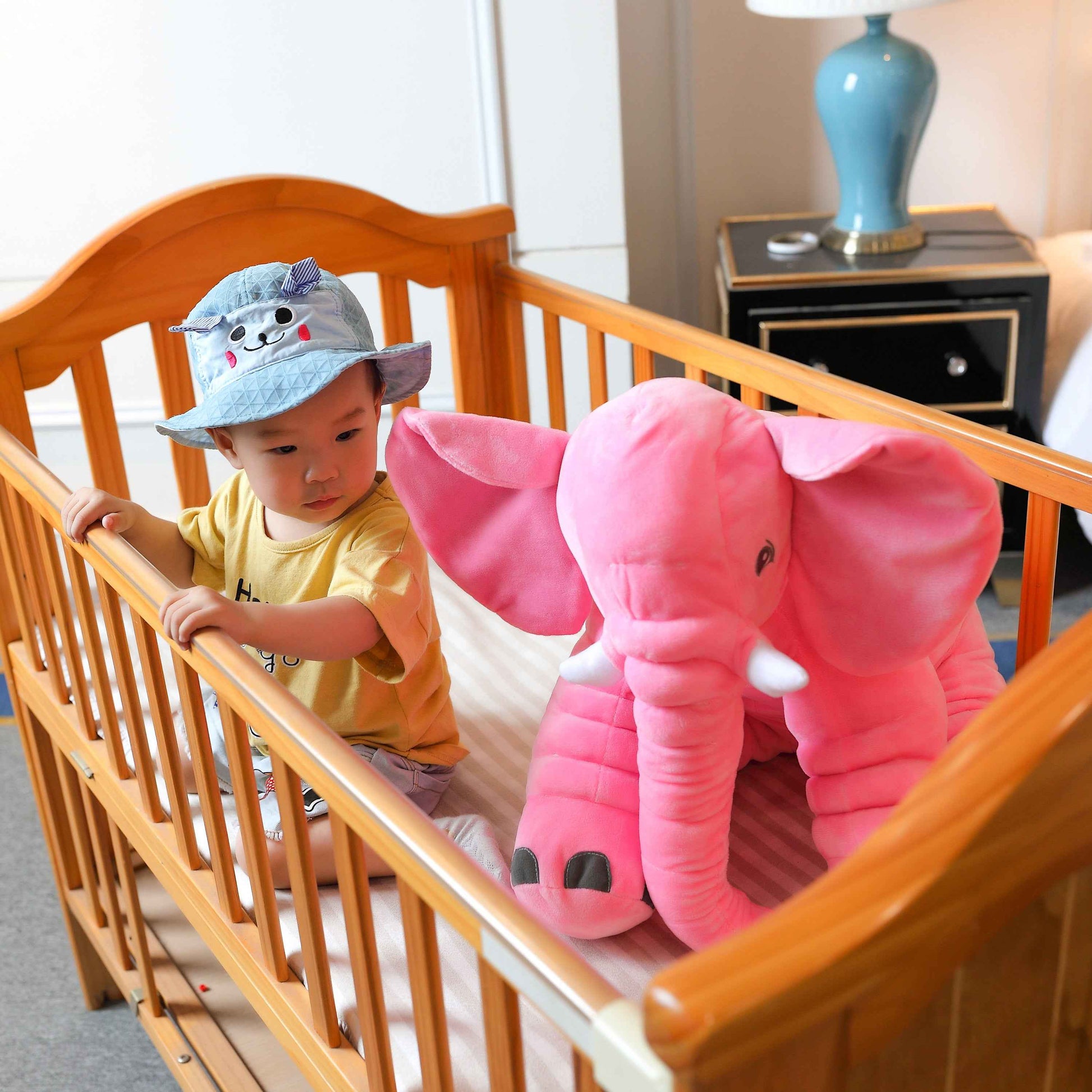 Elephant Plush Toy - Pink