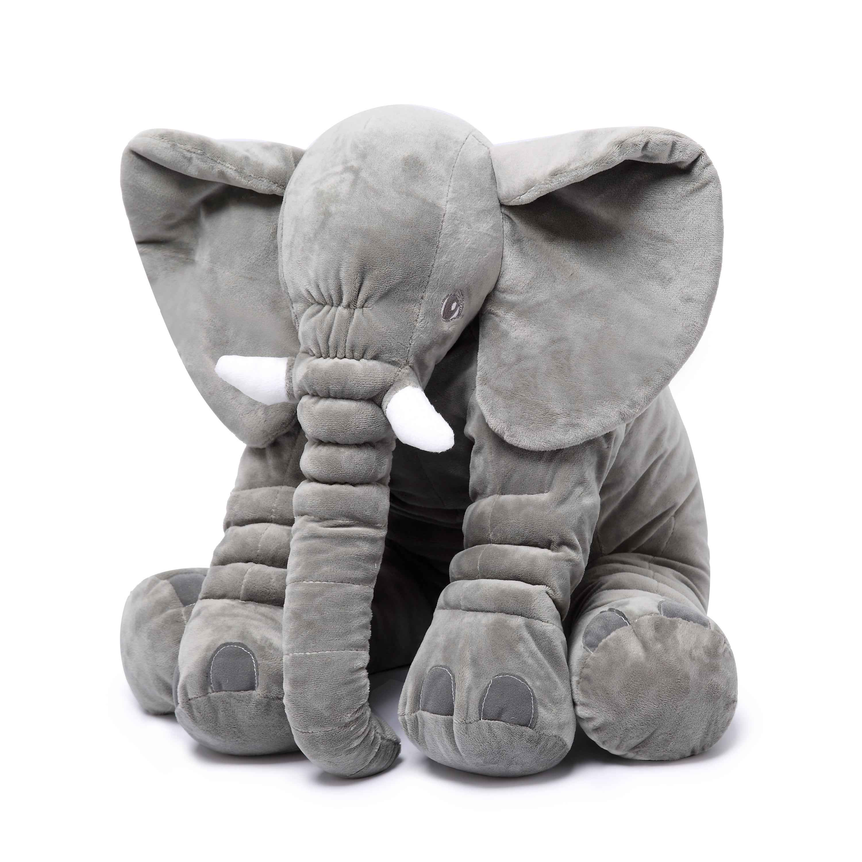 Elephant Plush Toy - Gray