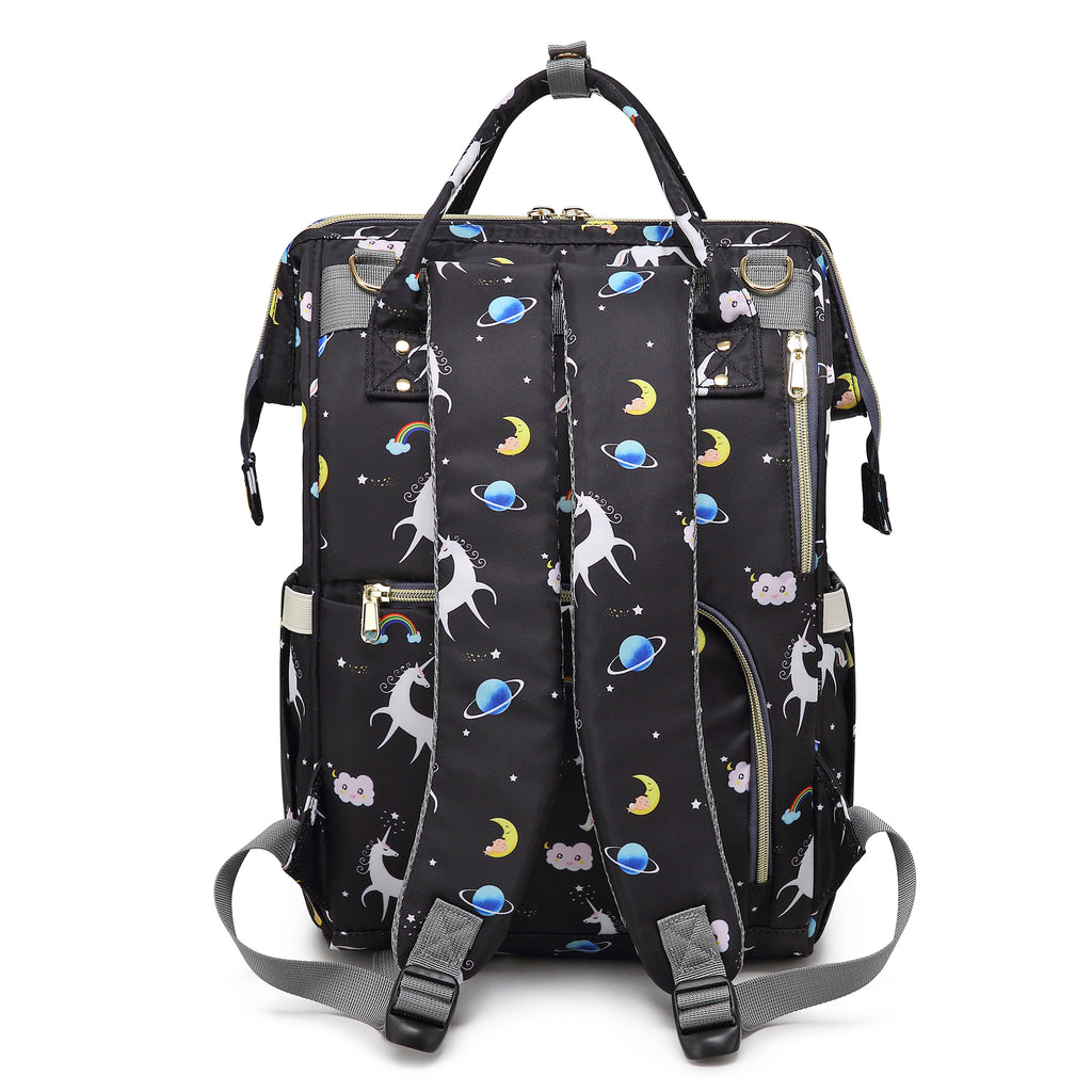 Motherly Elegant Diaper Bag for Mothers for Travel, Maternity Bag for Newborn Baby, Mothers Travelling Bag, Multipocket Water Resistant Baby Bag, Hospital Bag for Moms with Warranty - MOTHERLY