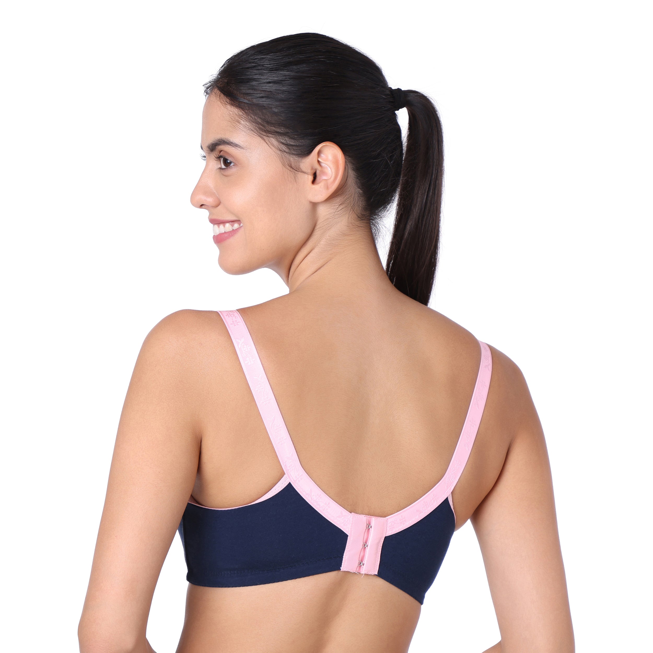 Motherly Stylish Padded Women Breastfeeding Bra, Maternity, Feeding, Nursing Bras (b, Gray Black, 34)