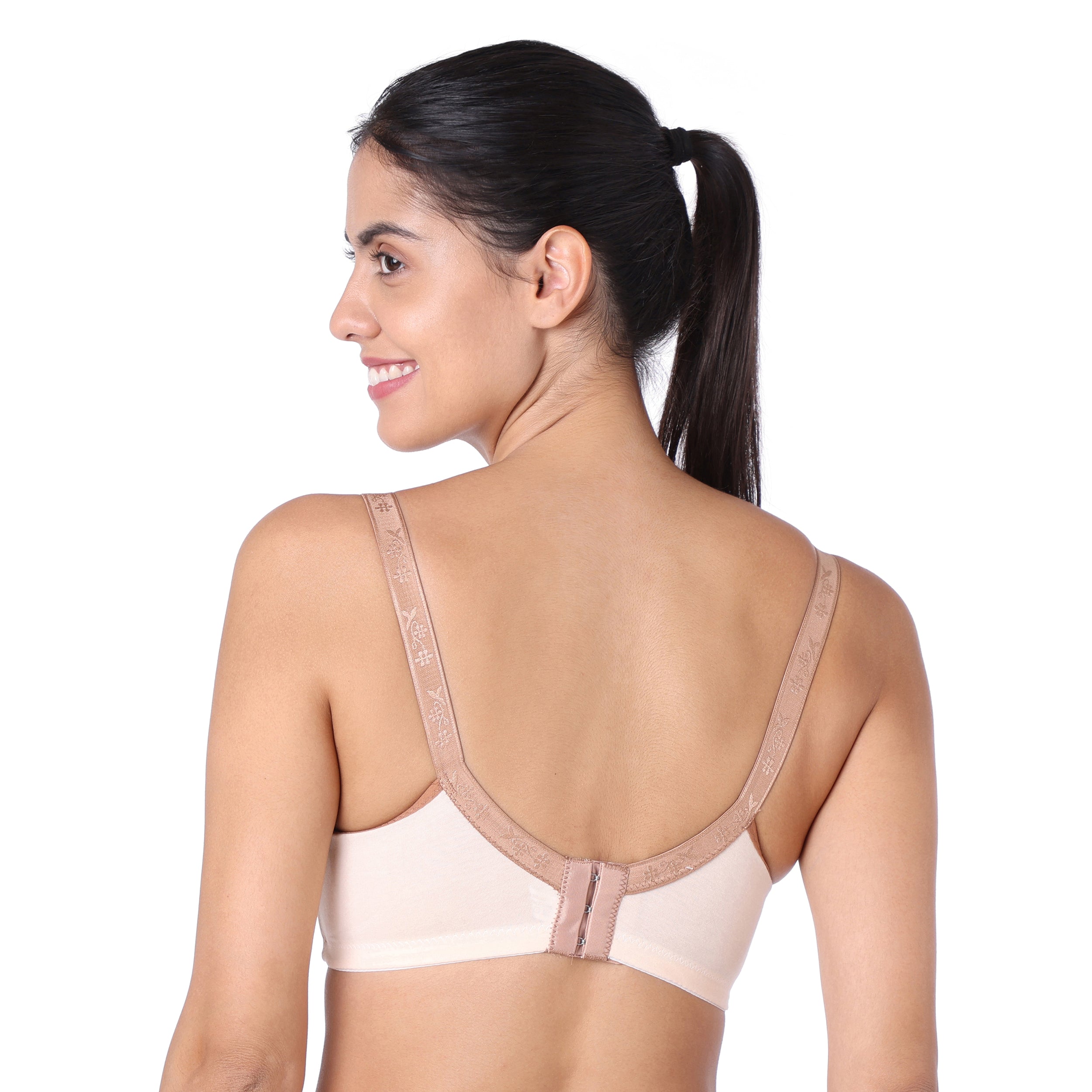 Motherly Stylish Padded Women Breastfeeding Bra, Maternity, Feeding, Nursing Bras (b, Gray Black, 34)