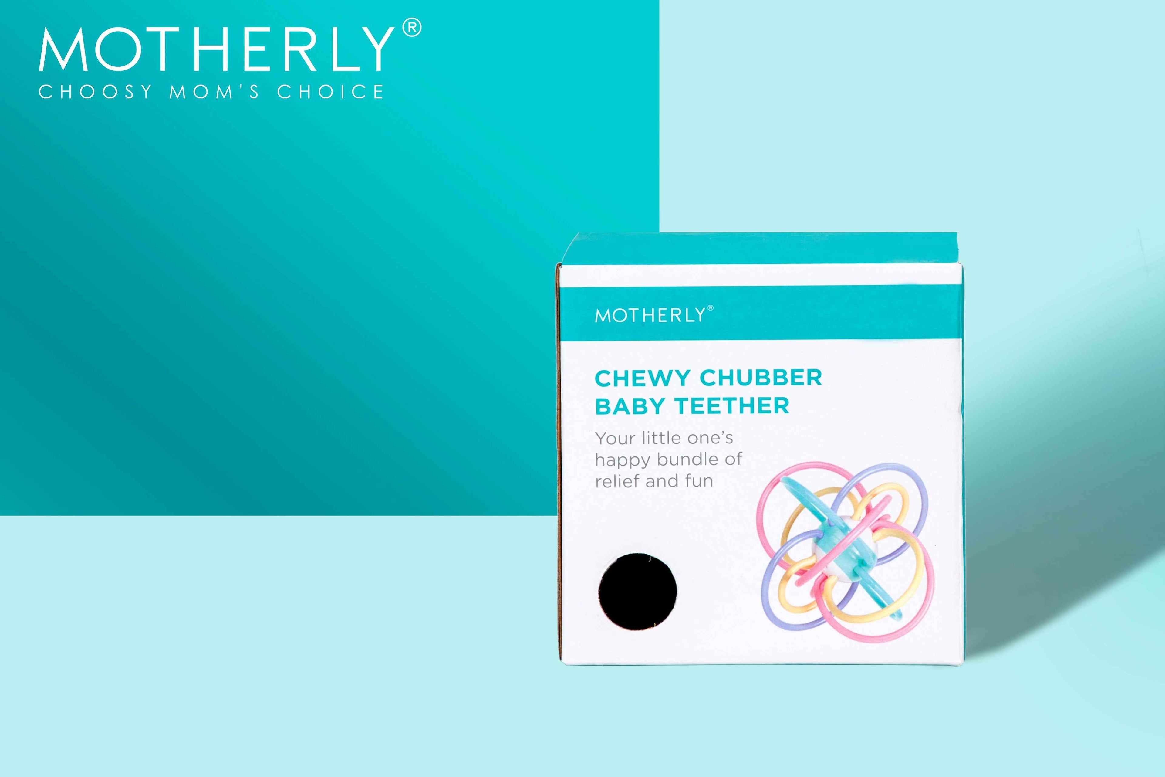 Baby Teether Tube Rattle Toy