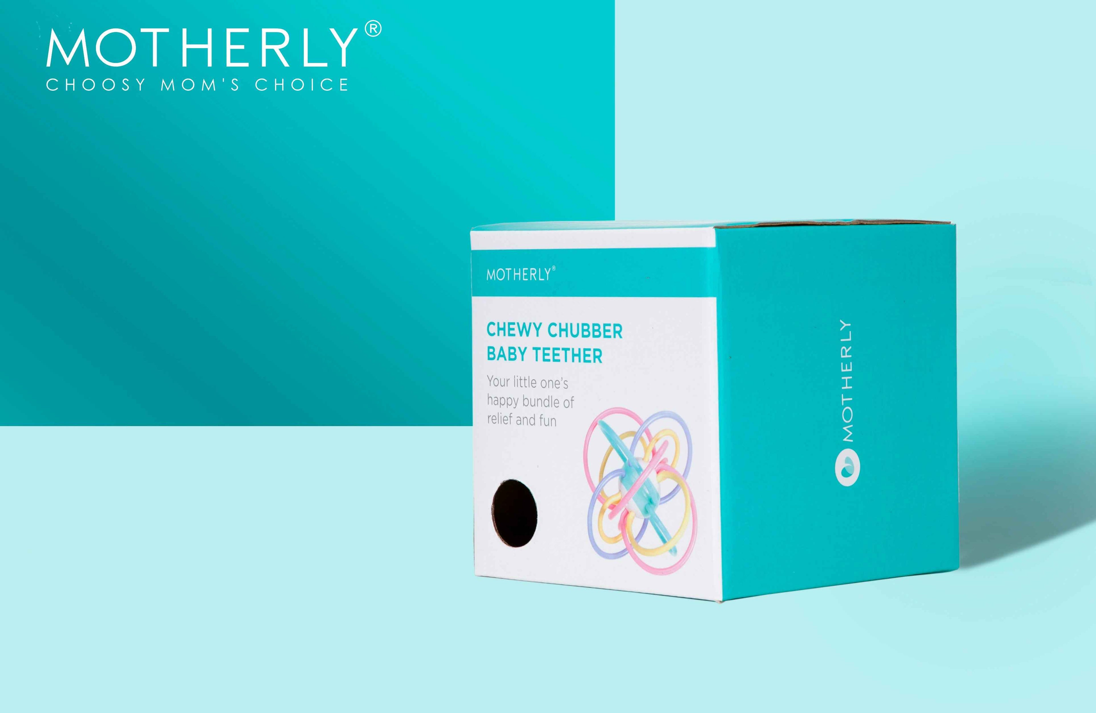 Baby Teether Tube Rattle Toy