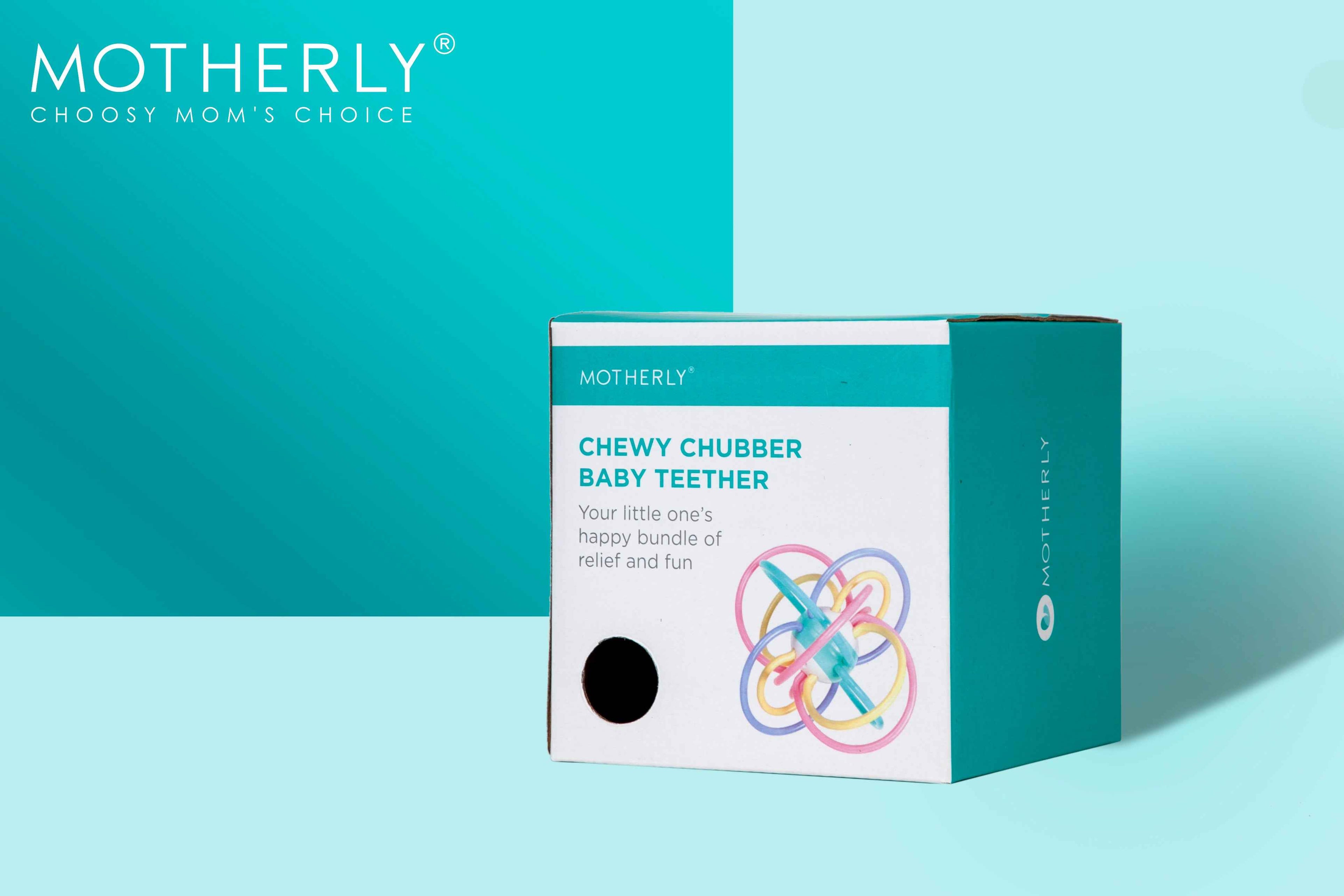 Baby Teether Tube Rattle Toy